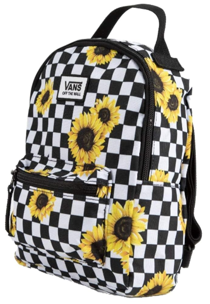 Amazon.com | Vans MINI Checkered Yellow Flower Small